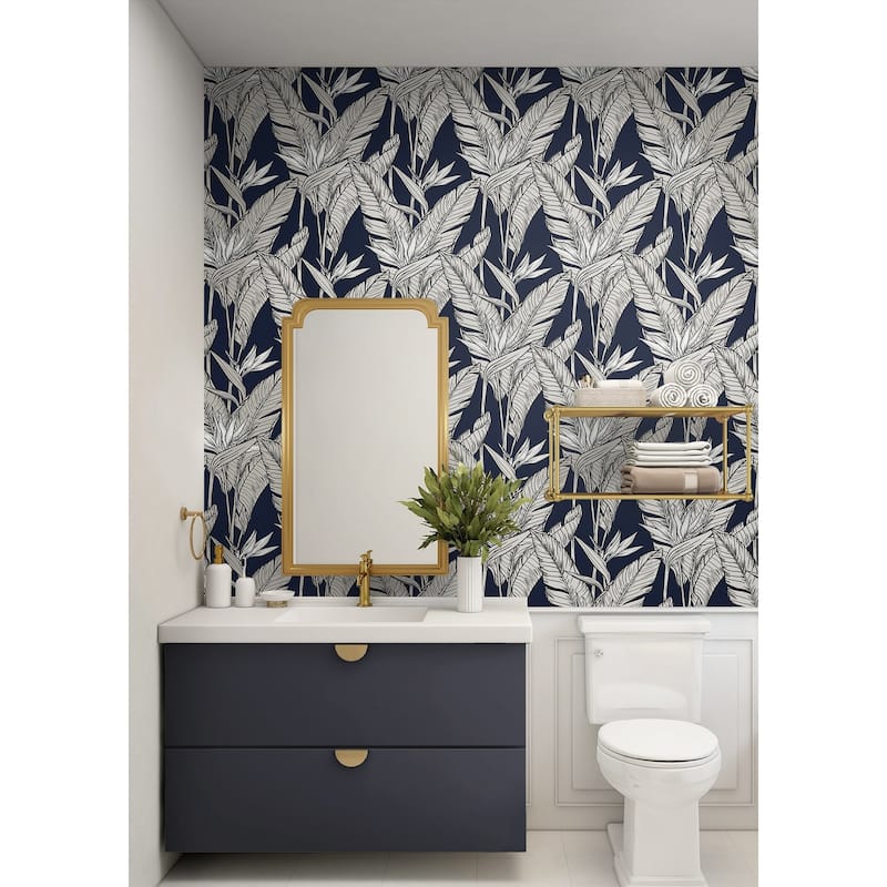 Stacy Garcia Home Birds of Paradise Peel and Stick Wallpaper