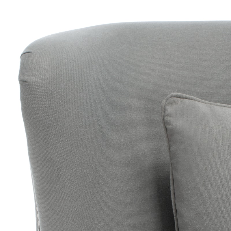 SAFAVIEH Couture Salbjorg Upholstered Chaise Lounger - 33 In W x 63 In D x 38.5 In H - 33Wx63Dx39H