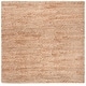 preview thumbnail 23 of 85, SAFAVIEH Handmade Natural Fiber Haven Jute Rug 4' Square - Natural