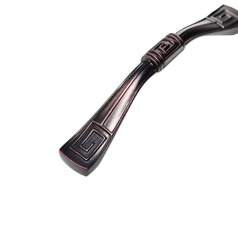 Utopia Alley Trieste Pull Handle - Decorative Oil Rubbed Bronze Cabinet Drop Pull Handles, 3.75" Center to Center