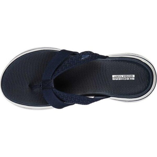 skechers goga mat womens flip flops