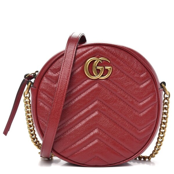 round red crossbody bag