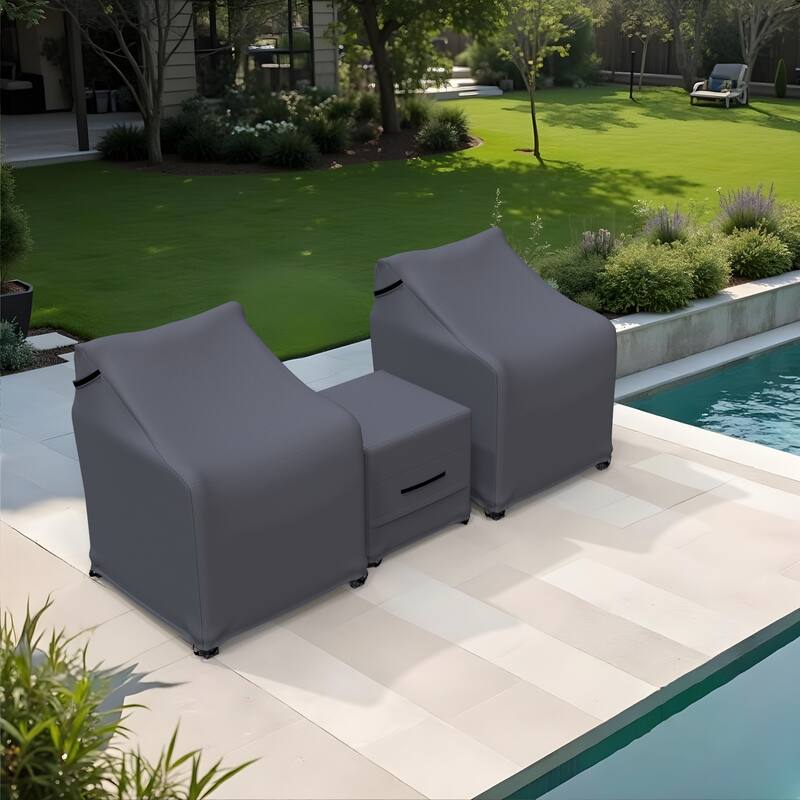 Forever Patio Outdoor Wicker Furniture Cover For Conversation Set - 34 x 24 x 23