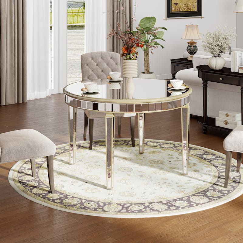 Contemporary Round Dining Table