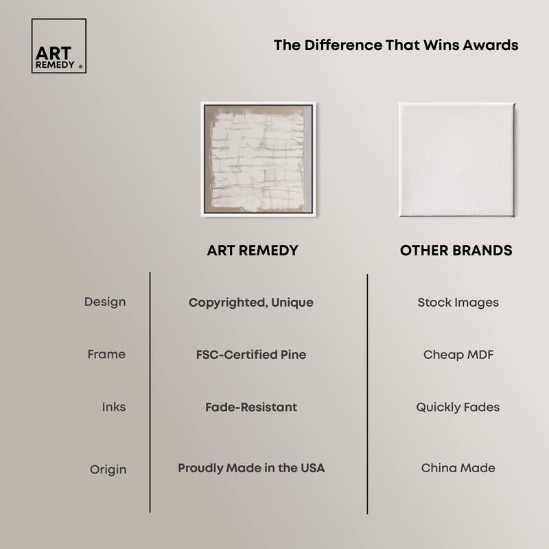 Underlying Order Canvas by Art Remedy