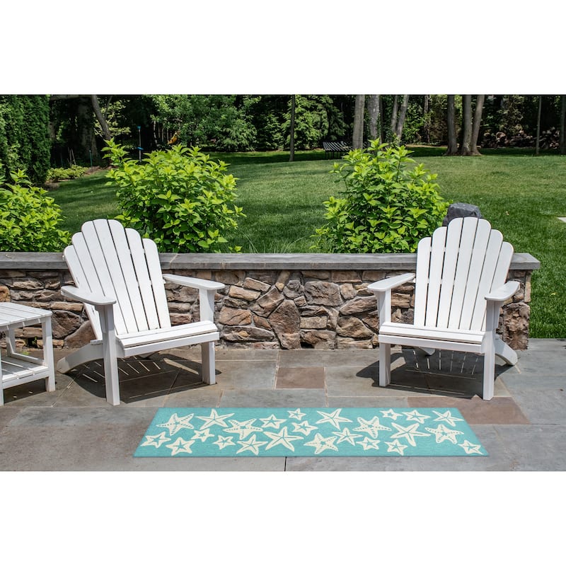 Liora Manne Capri Starfish Indoor/Outdoor Rug