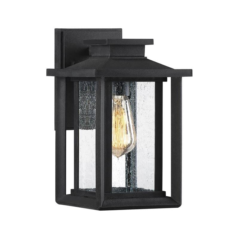 Bellevue Arthur 11" Tall Outdoor Wall Sconce - Earth Black