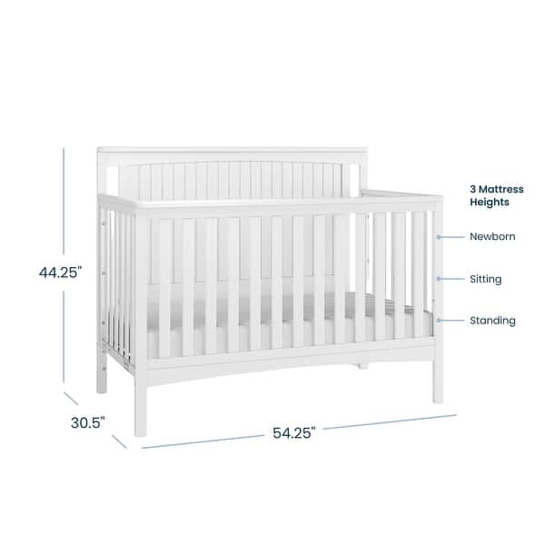 dimension image slide 0 of 2, Forever Eclectic Scout 4-in-1 Convertible Crib by Child Craft