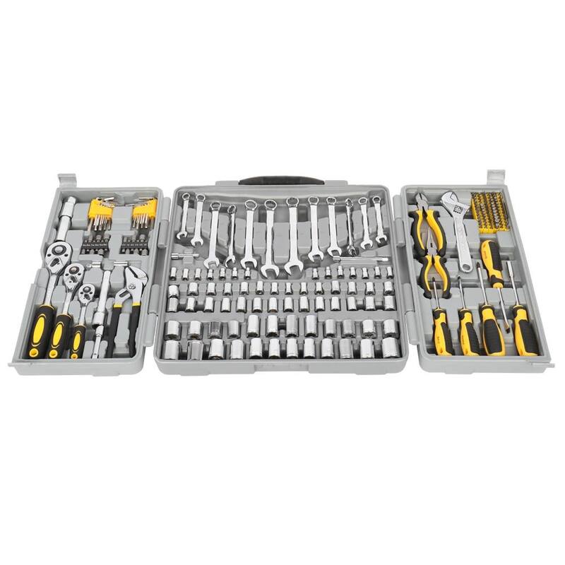 205 PCS Household Hand Tool Set, Auto Repair Tool Kit, for Home or Auto Repair
