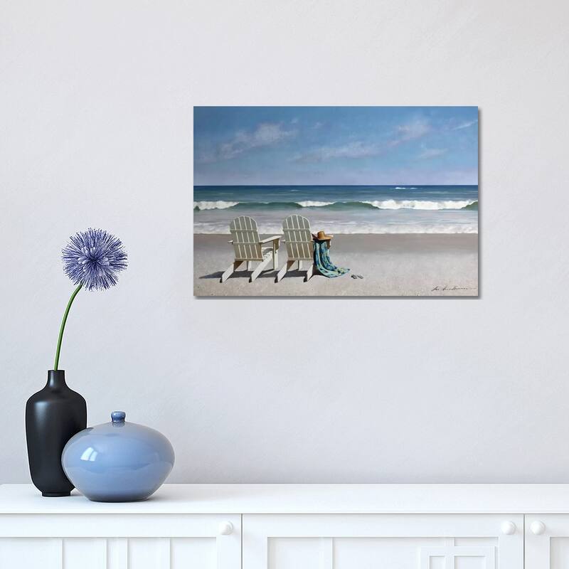 iCanvas "Tide Watching" by Zhen-Huan Lu Canvas Print - 12x18x1.5