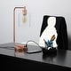 preview thumbnail 34 of 35, Lalia Home Modern Iron Desk Lamp with USB Port and Glass Shade - N/A