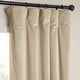 preview thumbnail 9 of 9, Exclusive Fabrics Heritage Plush Velvet Room Darkening Curtains (1 Panel) Luxury Velvet Curtains for Bedroom & Living Room.