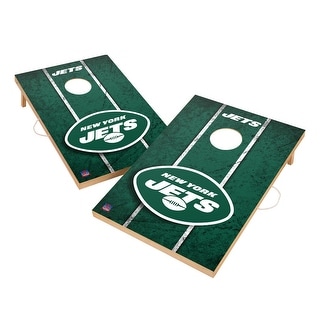 Vintage New York Jets NFL 2x4 Tailgate Cornhole Boards