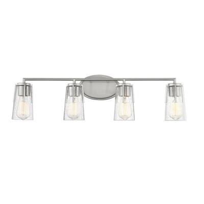 Savoy House Sacremento 4 Light 32" Wide Bathroom Vanity Light