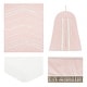 preview thumbnail 2 of 4, Sweet Jojo Designs Blush Pink Bohemian Boho Chic Girl 4p Nursery Crib Bedding Set Farmhouse Shabby Designer Elegant Geometric