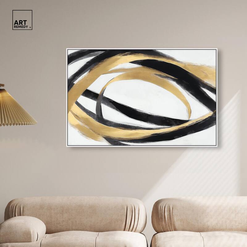 Loops of Luxury II Canvas by Art Remedy