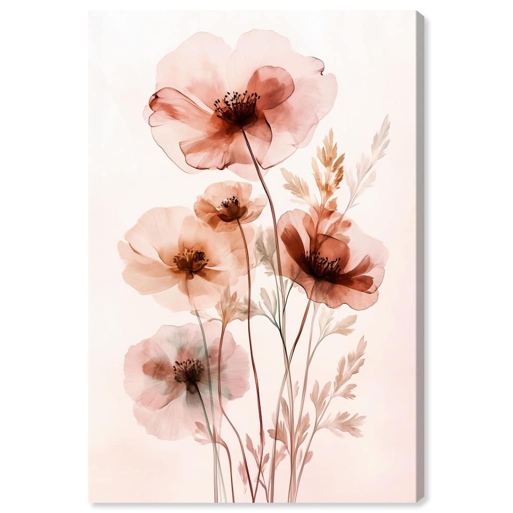 Petal Dye III Canvas by Art Remedy, Gallery Wrapped