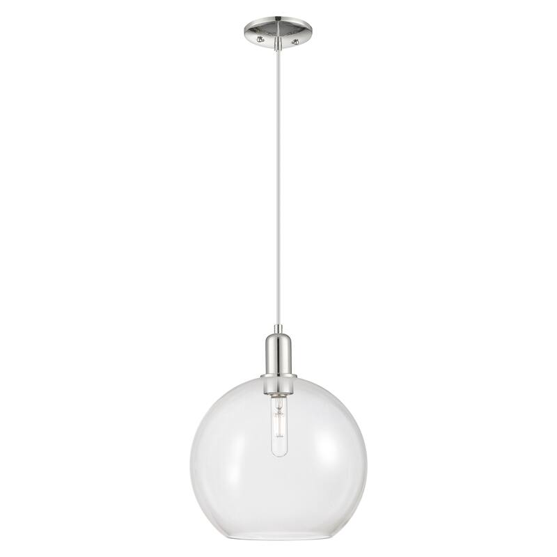 Innovations Lighting Endless Possibilities Arcadia - Athens - 1 Light 12" Cord Hung Mini Pendant - Clear/Polished Nickel