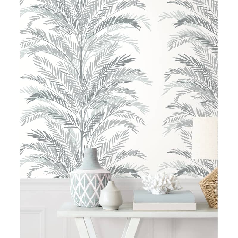 Luxe Haven Keana Palm Peel and Stick Wallpaper