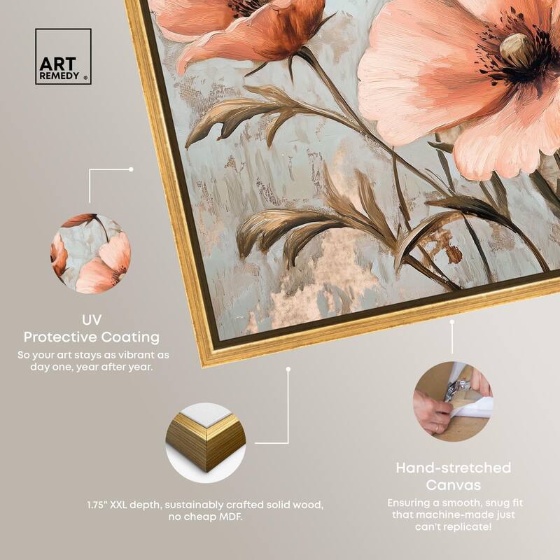 Artistic Blooms Canvas by Art Remedy