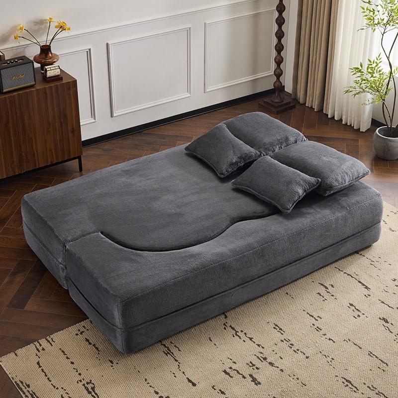 Luxury Sleeper Sofa Bed with Soft Cushion - Ultimate Comfort for Your Home