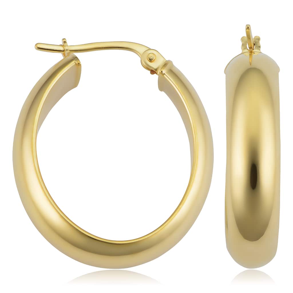 Joelle Collection Gold Earrings 14K Yellow Gold