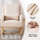 preview thumbnail 32 of 66, HOMYKA 27.5" Wide Rocking Chair for Nursery