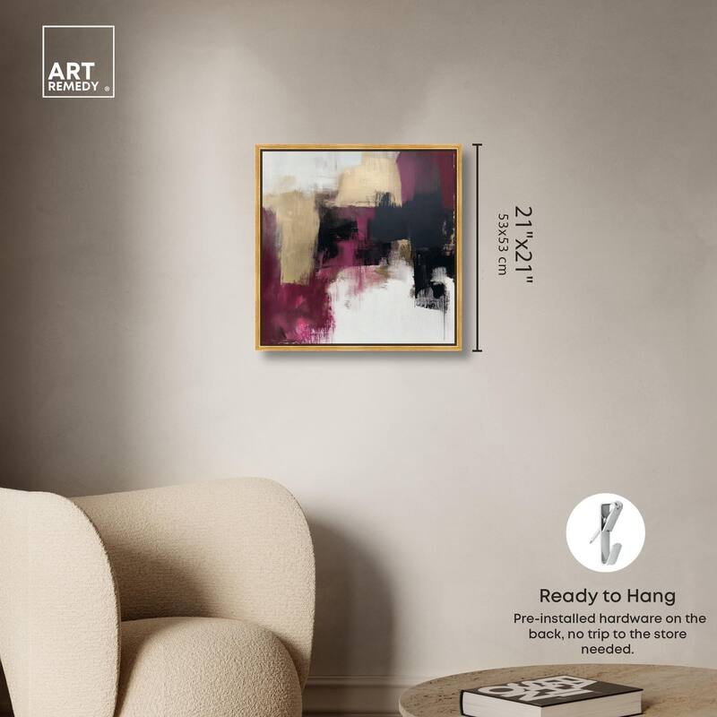 Golden Dusk I Canvas by Art Remedy