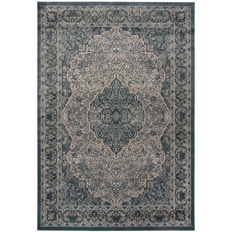 SAFAVIEH Paradise Hledis Modern Viscose Rug - 8' x 11'2" - Light Blue/Blue