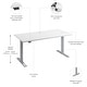 preview thumbnail 92 of 120, Bush Business Furniture Move 60 Series 60x30 Adjustable Standing Desk