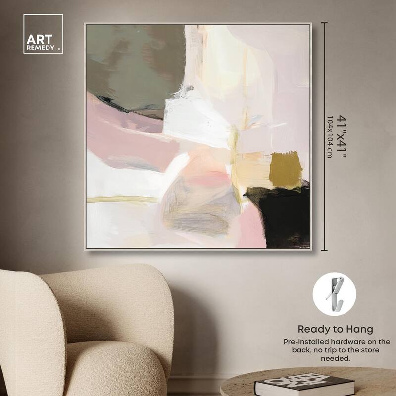 Dynamic Color II Canvas by Art Remedy