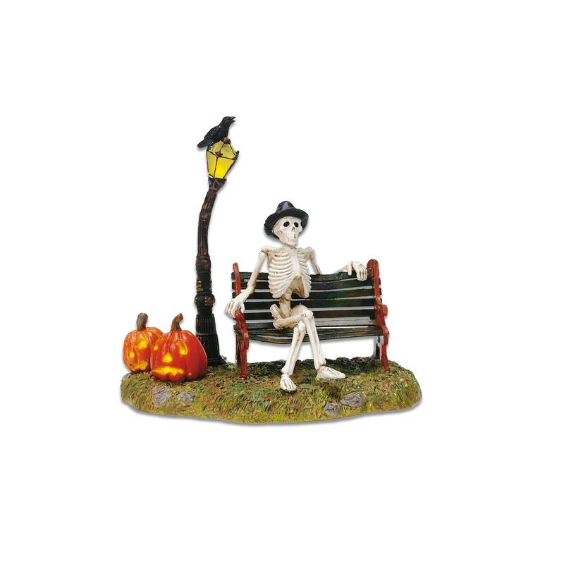 Department 56 Village Halloween Resting My Bones Lighted Figurine - 56.53146