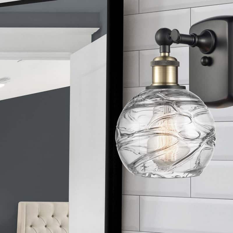 Innovations Lighting Athens Deco Swirl - 1 Light 6" Sconce