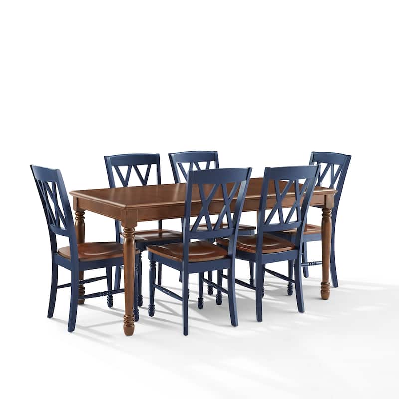 Crosley Shelby 7-Piece Dining Table Set For 6