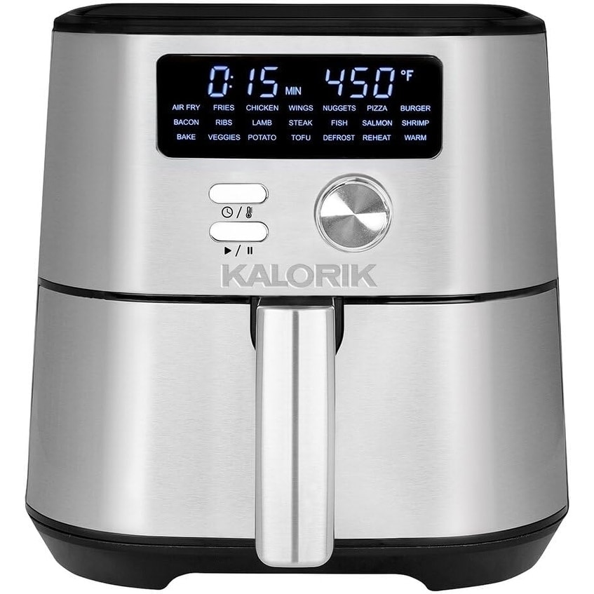 Purifry 2 Liter Air Fryer Black Silver HF110SBD Bed Bath Beyond 36680080