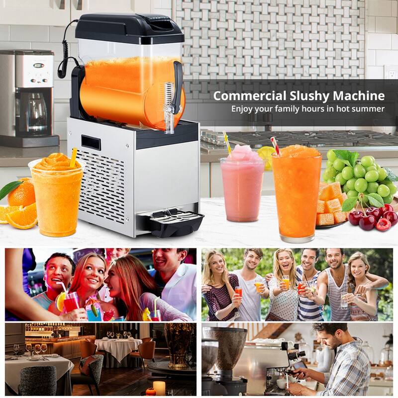 Commercial Slushy Machine Frozen Drink Margarita Smoothie Maker