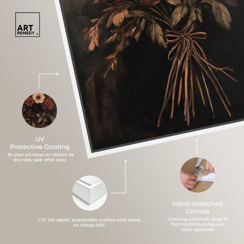Smoldering Bouquet II Canvas by Art Remedy