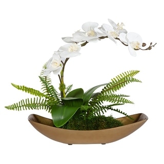 Uttermost Transcend Orchid Centerpiece - 18"W x 16"H x 16"D