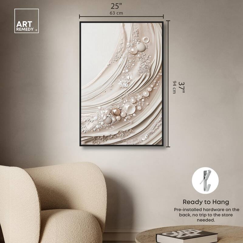 Chromatic Concretions II Canvas by Art Remedy