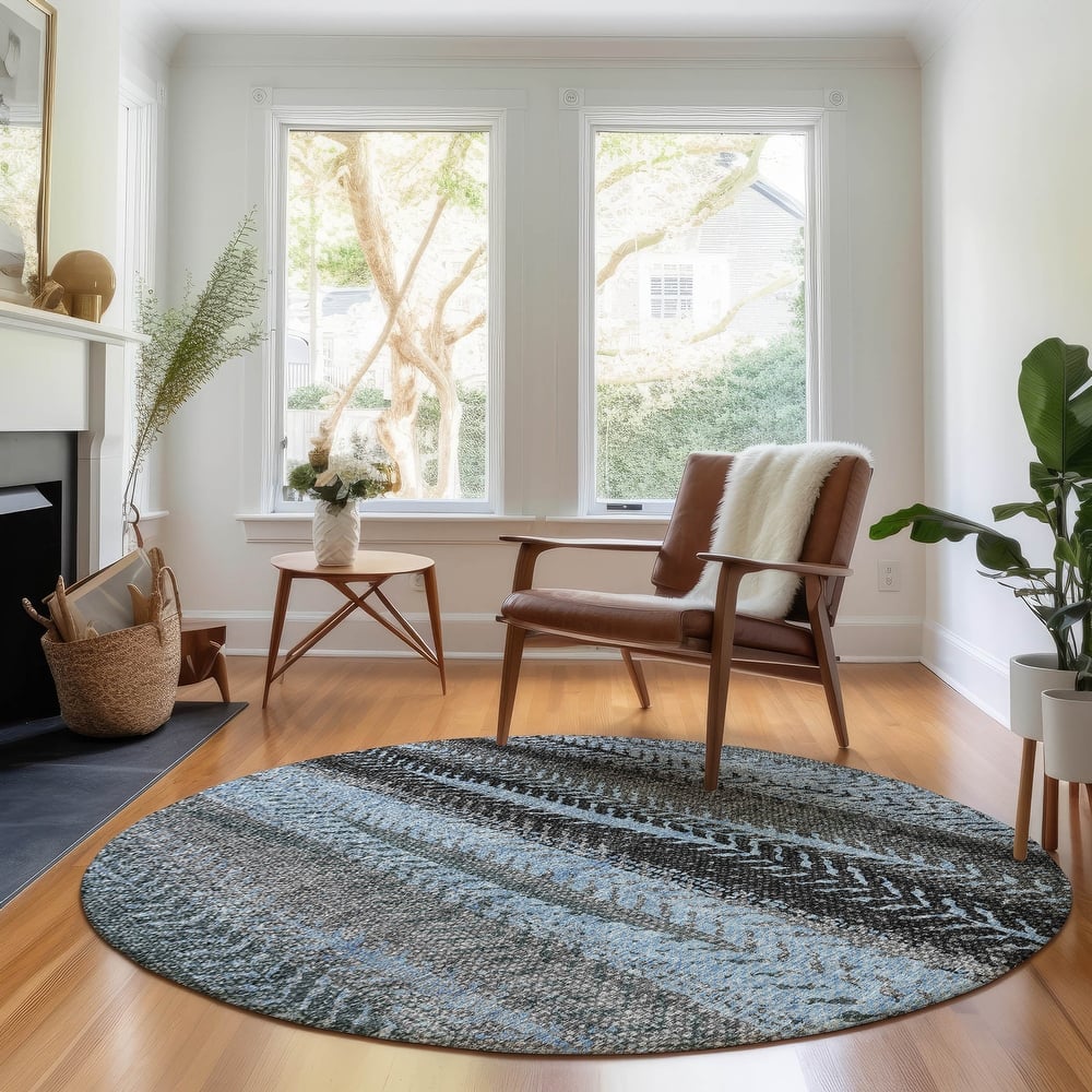 Premium Washable Super Soft Boho Tracks Mayfield Rug