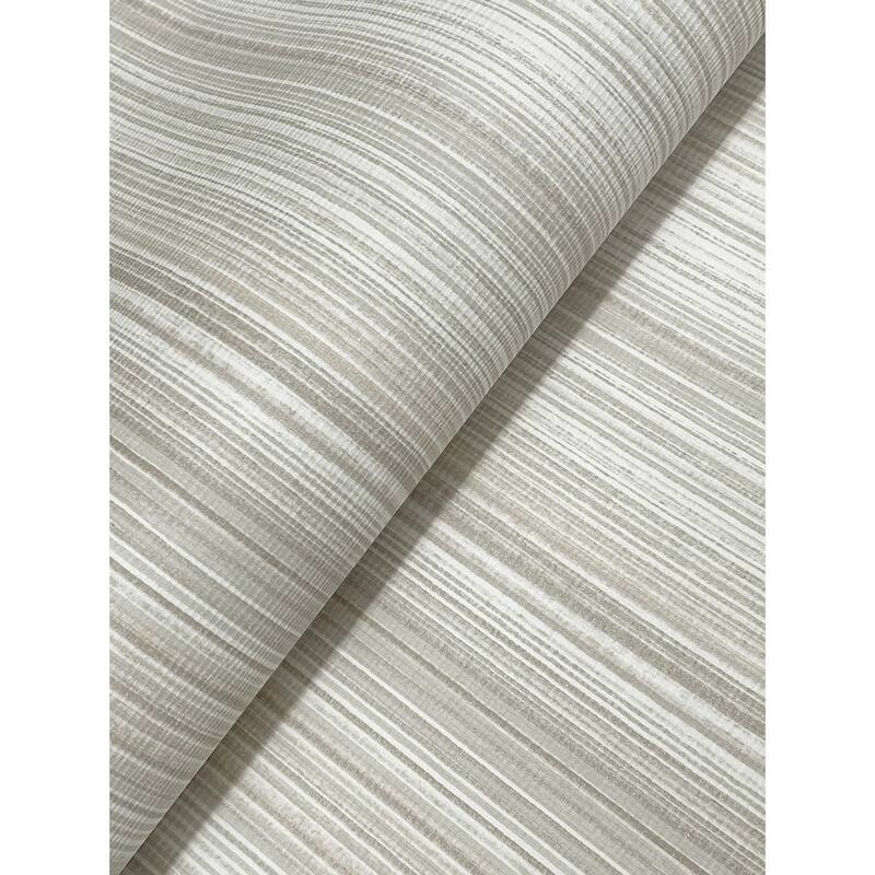 A-Street Prints Elan Grey Ombre Stripe Wallpaper