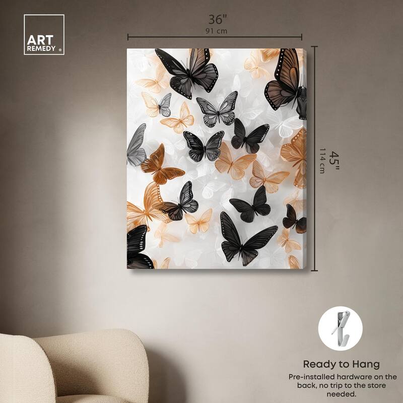 Cinderflight II Canvas by Art Remedy, Gallery Wrapped
