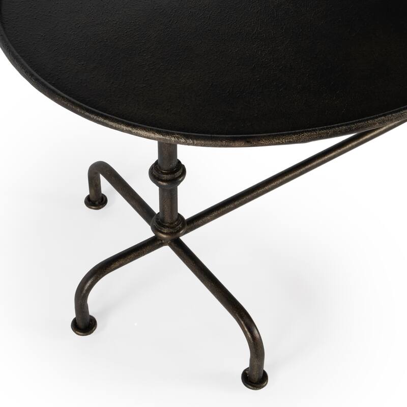 Handmade Butler Kira Metal Steel/Aluminum End Table - Overstock - 12073600