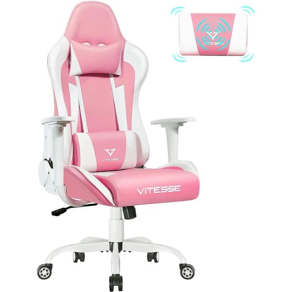 slide 2 of 57, BOSSIN Gaming Chair High Back Computer Office Chair with Lumbar Support and Headrest