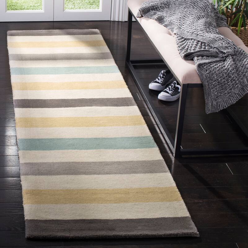 Martha Stewart by SAFAVIEH Circus Stripe Wool Rug