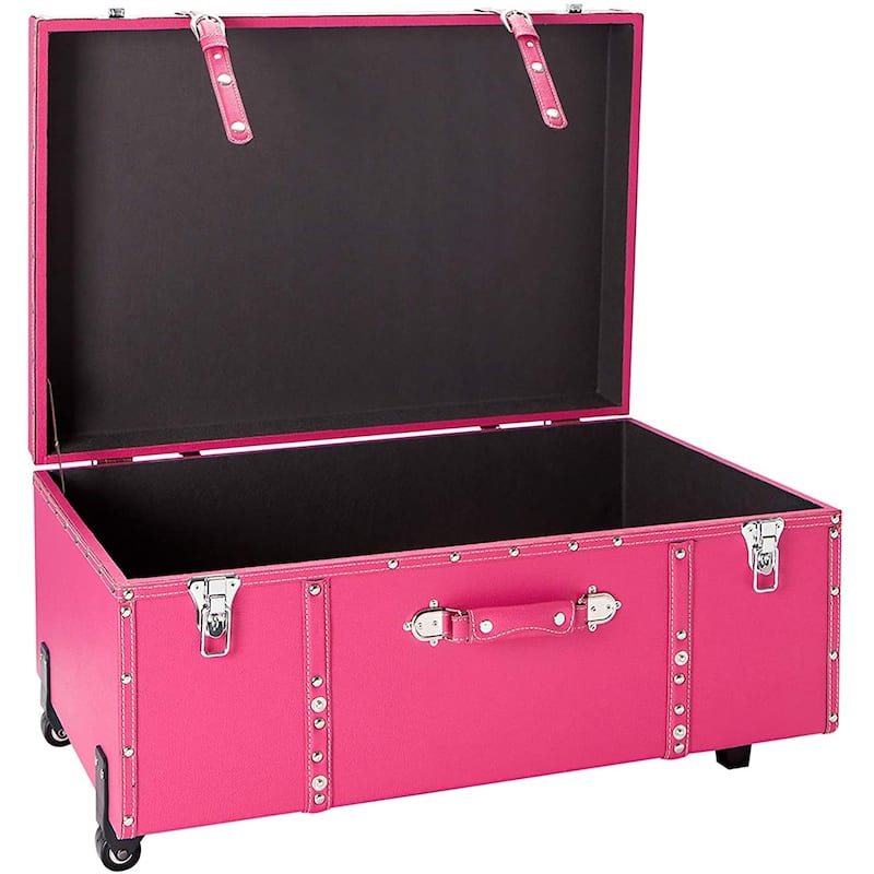 Texture® Brand Trunk - Cherry Pink by DormCo