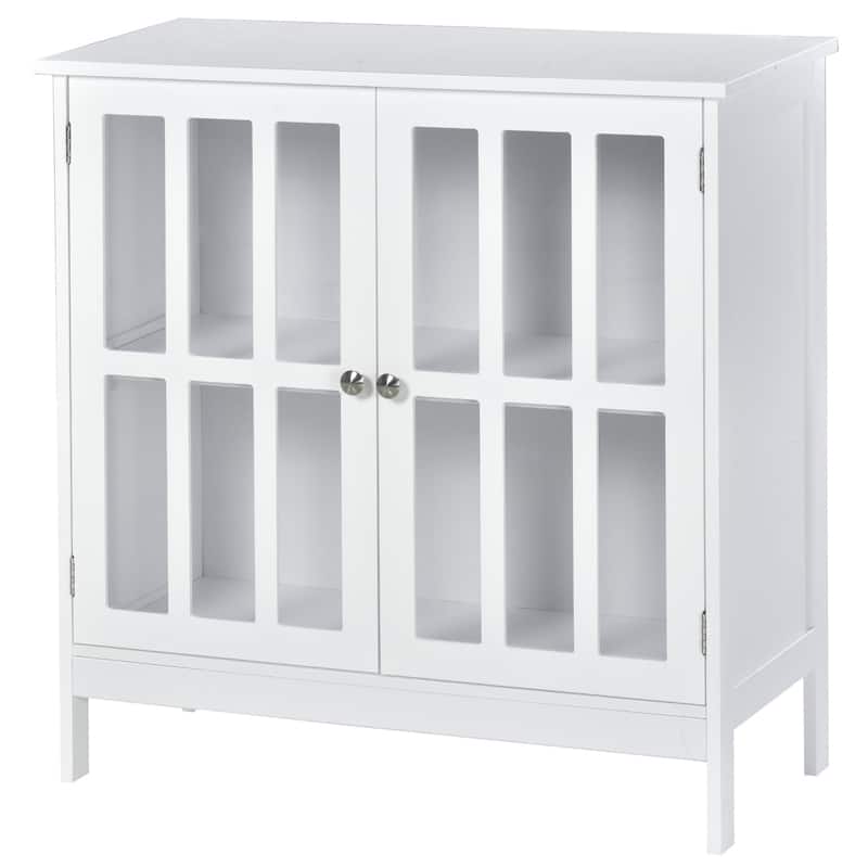 Kleankin Storage Sideboard Buffet Cabinet Credenza - 31.5"x14.25"x31.5"