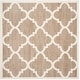 preview thumbnail 78 of 104, SAFAVIEH Amherst Blanch Modern Rug 7' Square - Wheat/Beige - Square