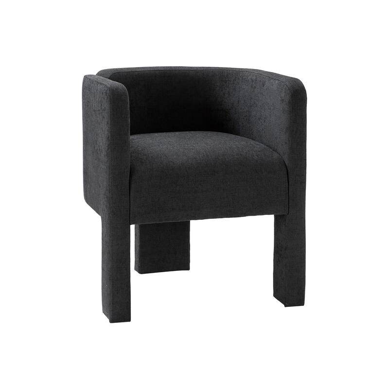 Friedrich Modern Left-facing Cutout Dining Chair with Three-legged Design By HULALA HOME