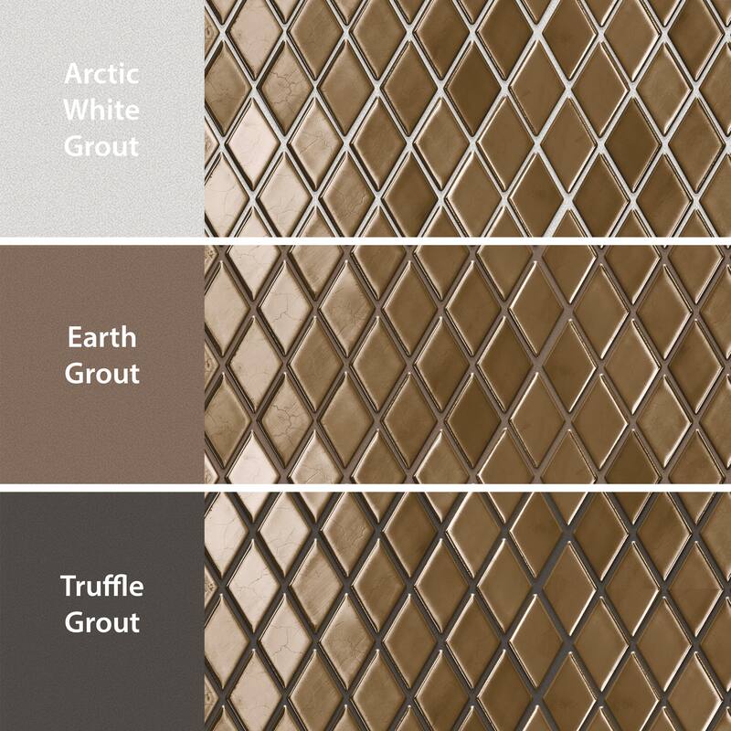 Merola Tile Hudson Kite Gold 10-1/8" x 11-3/4" Porcelain Floor and Wall Tile